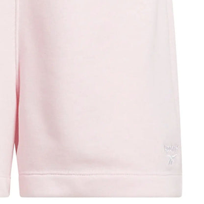 REEBOK Identity Small Logo French Terry กางเกงออกกำลังกายขาสั้นผู้หญิง