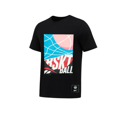 REEBOK Identity Basketball Graphic เสื้อออกกำลังกายผู้ชาย