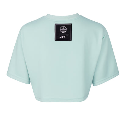 REEBOK ID Basketball Oversize Mesh Crop เสื้อออกกำลังกายผู้หญิง