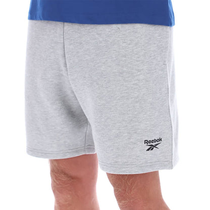 REEBOK ID Fleece กางเกงลำลองขาสั้นผู้ชาย