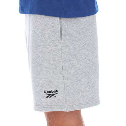 REEBOK ID Fleece กางเกงลำลองขาสั้นผู้ชาย