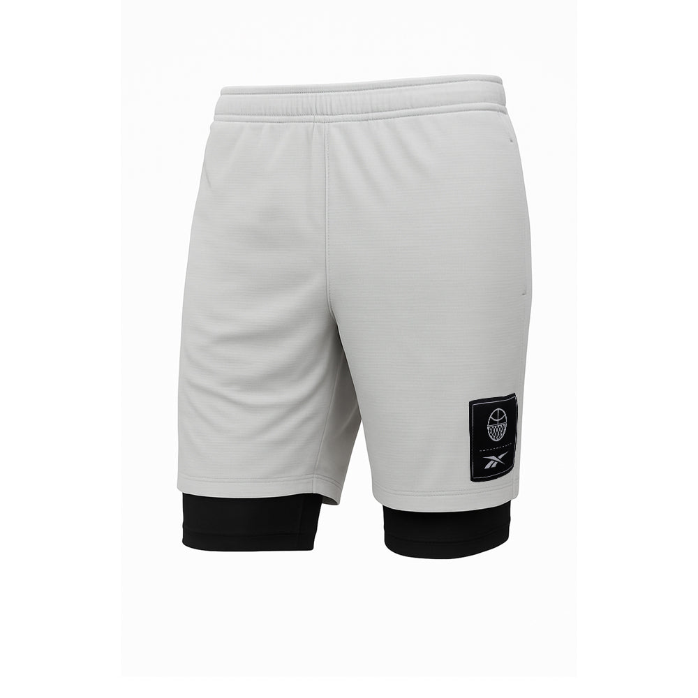 REEBOK ID Basketball 2-in-1 Men's Training Shorts