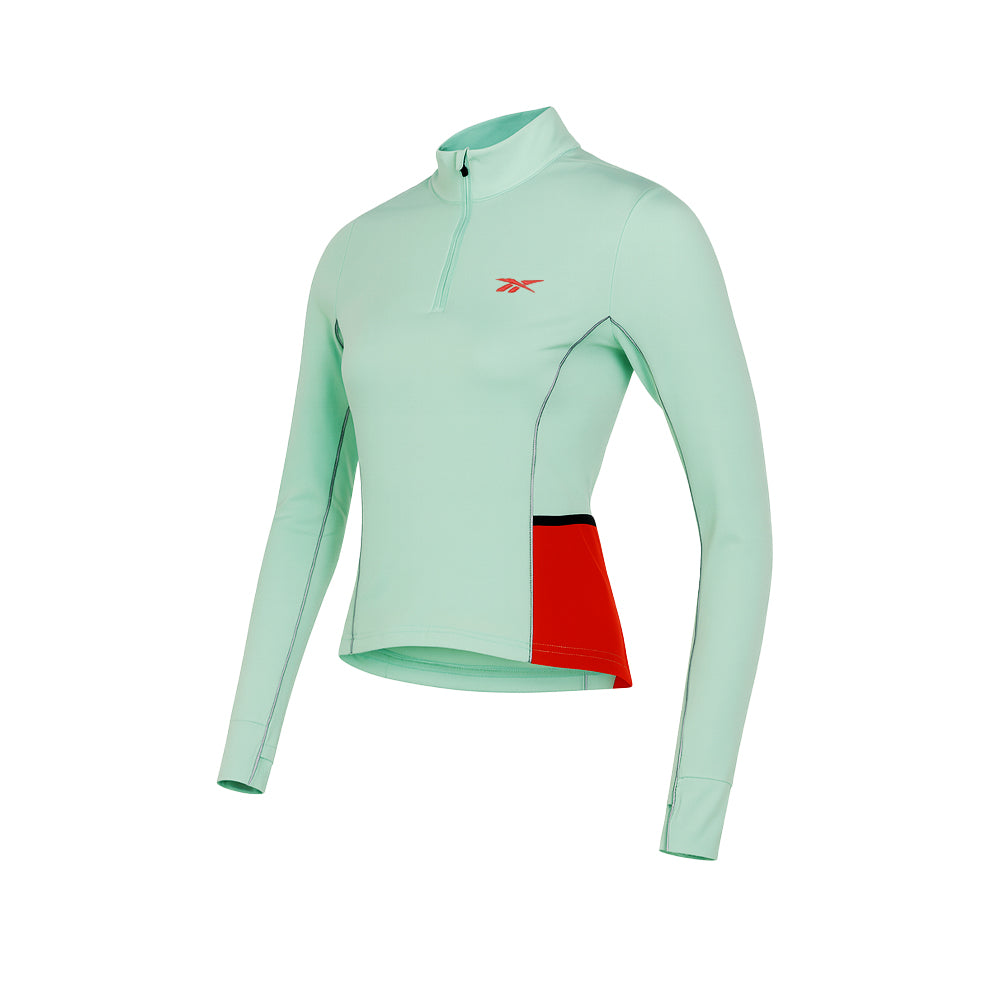 REEBOK Tech Jersey Ls เสื้อวิ่งผู้หญิง | การันตีของแท้ 100%
