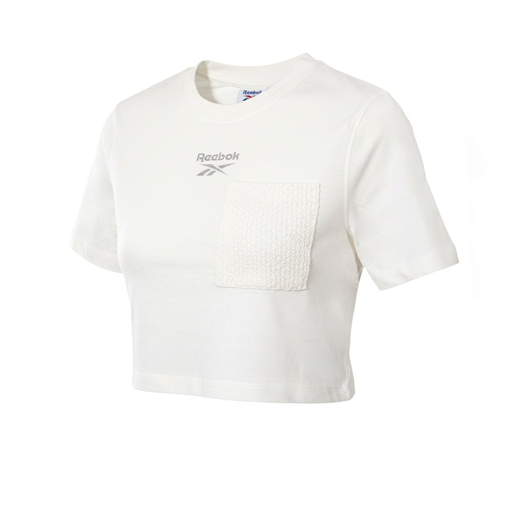 REEBOK Mesh Cropped เสื้อยืดผู้หญิง