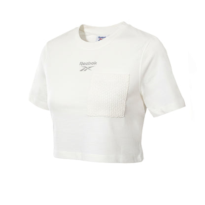 REEBOK Mesh Cropped เสื้อยืดผู้หญิง
