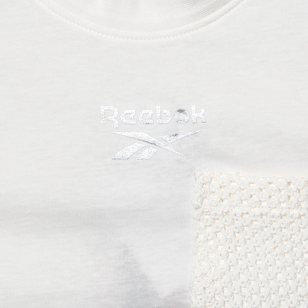 REEBOK Mesh Cropped เสื้อยืดผู้หญิง
