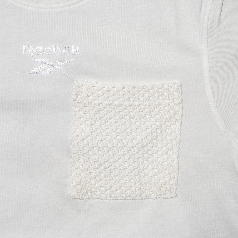REEBOK Mesh Cropped เสื้อยืดผู้หญิง
