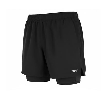 REEBOK 2 in 1 กางเกงออกกำลังกายขาสั้นผู้ชาย