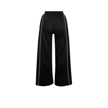 REEBOK Metallic Logo Wide Leg Fleece Women's Lifestyle Pants - Supersports Thailand