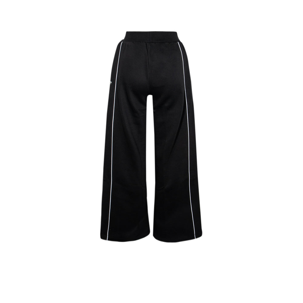 REEBOK Metallic Logo Wide Leg Fleece Women's Lifestyle Pants - Supersports Thailand Supersports Thailand