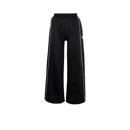 REEBOK Metallic Logo Wide Leg Fleece Women's Lifestyle Pants