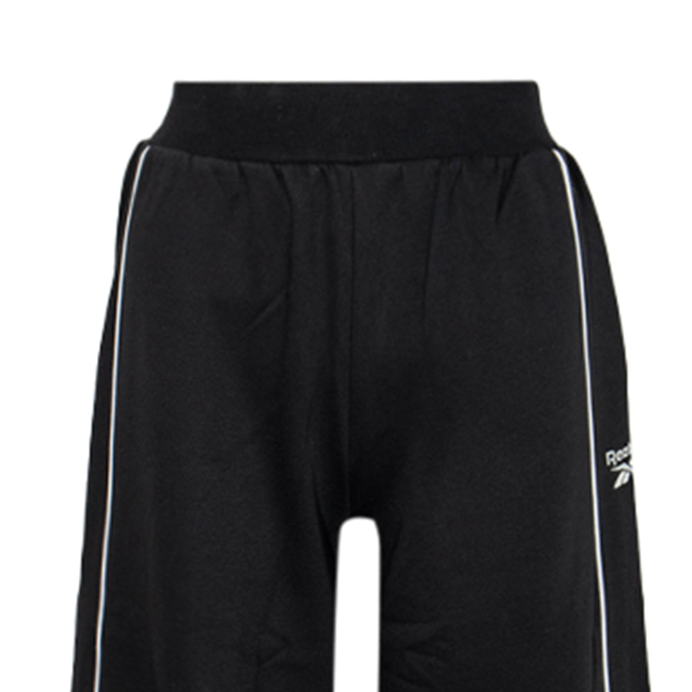 REEBOK Metallic Logo Wide Leg Fleece Women's Lifestyle Pants