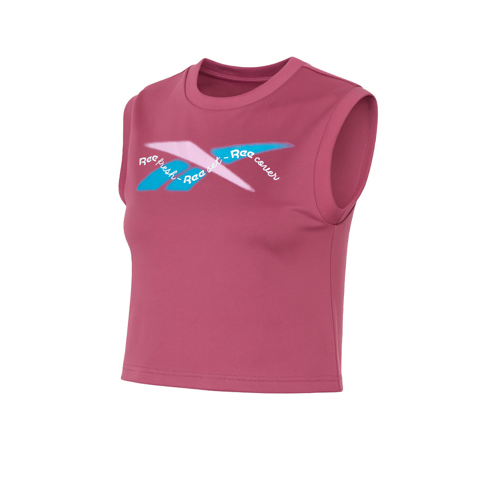REEBOK Lux Yoga Graphic เสื้อกล้ามออกกำลังกายผู้หญิง