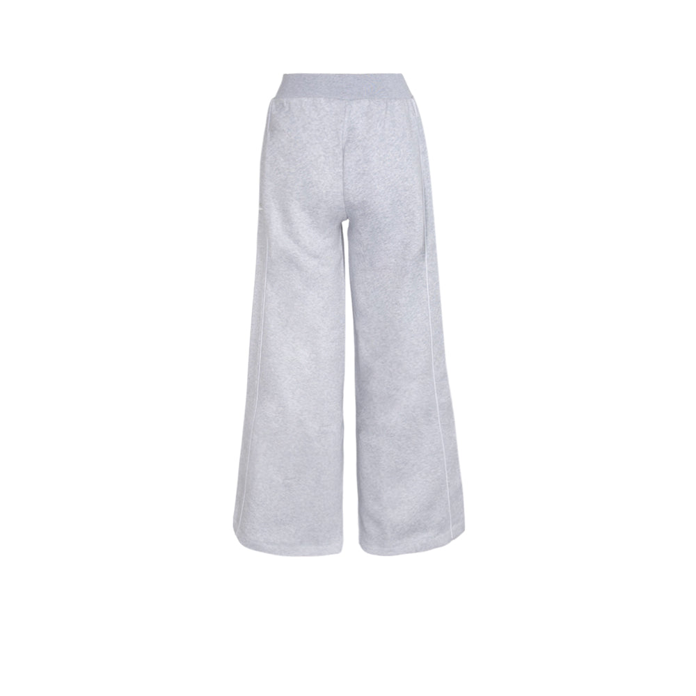 REEBOK Metallic Logo Wide Leg Fleece Women's Lifestyle Pants - Supersports Thailand Supersports Thailand