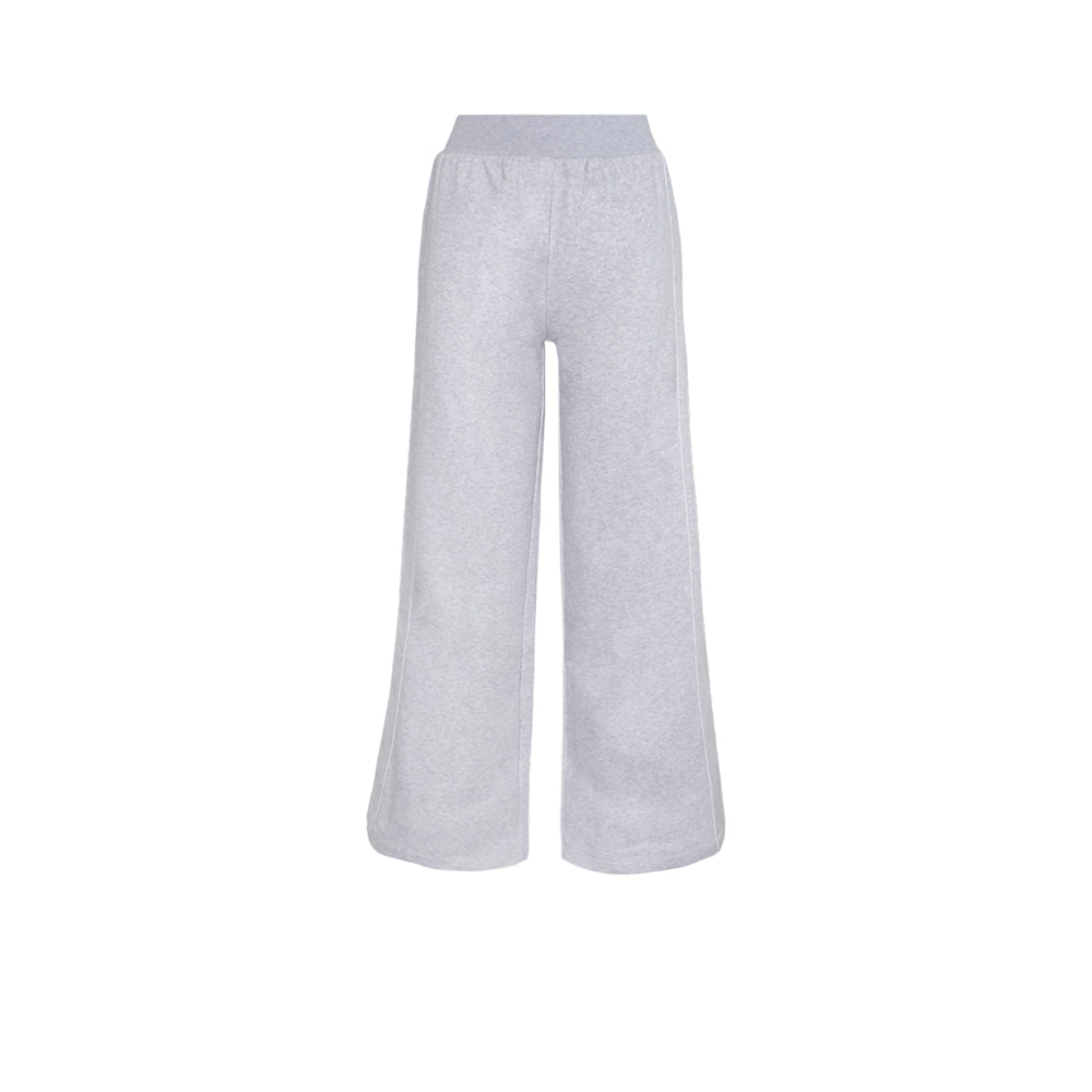 REEBOK Metallic Logo Wide Leg Fleece Women's Lifestyle Pants