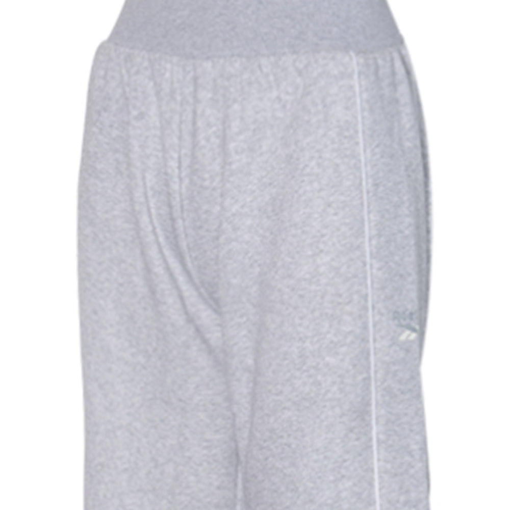 REEBOK Metallic Logo Wide Leg Fleece Women's Lifestyle Pants