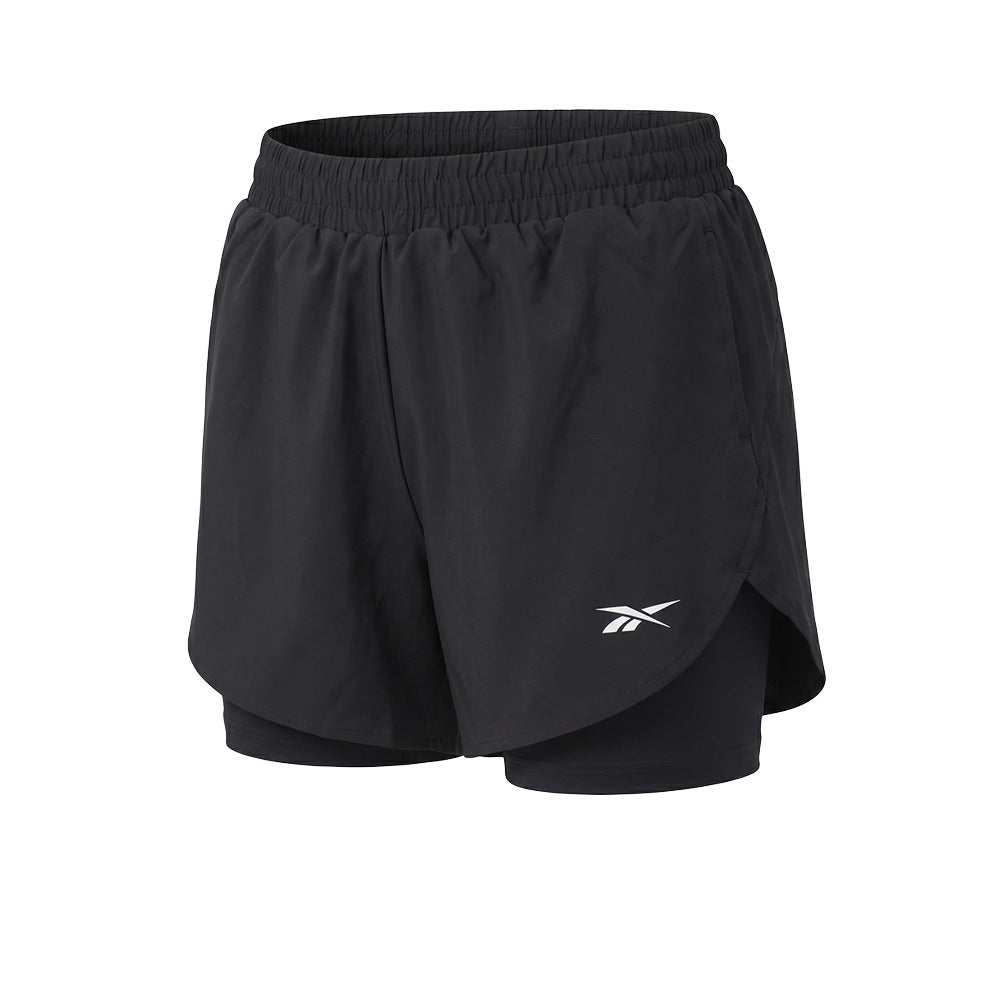 REEBOK Athlete Speed 2-In-1 กางเกงออกกำลังกายขาสั้นผู้หญิง Supersports Thailand
