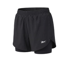 REEBOK Athlete Speed 2-In-1 กางเกงออกกำลังกายขาสั้นผู้หญิง