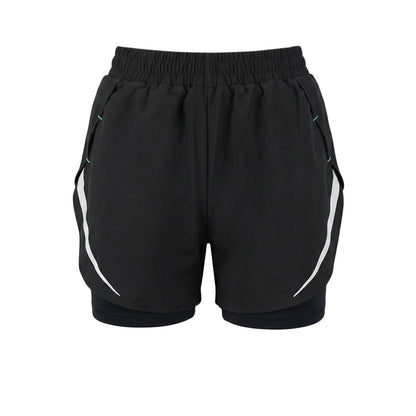REEBOK Athlete Speed 2-In-1 กางเกงออกกำลังกายขาสั้นผู้หญิง