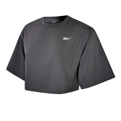 REEBOK ID Basketball Oversize Mesh Crop Women's Training T-Shirt