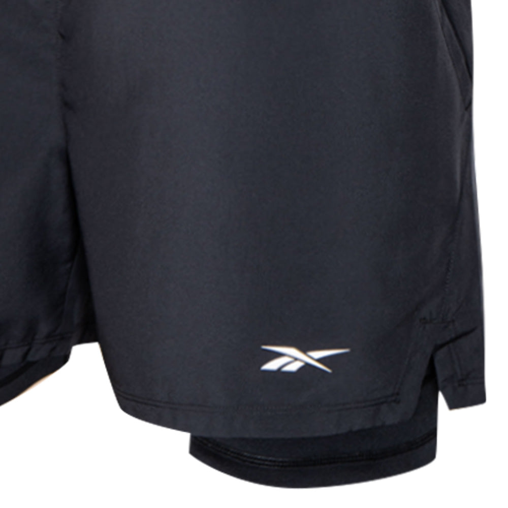 REEBOK Athlete Hype 2-In-1 กางเกงออกกำลังกายขาสั้นผู้ชาย