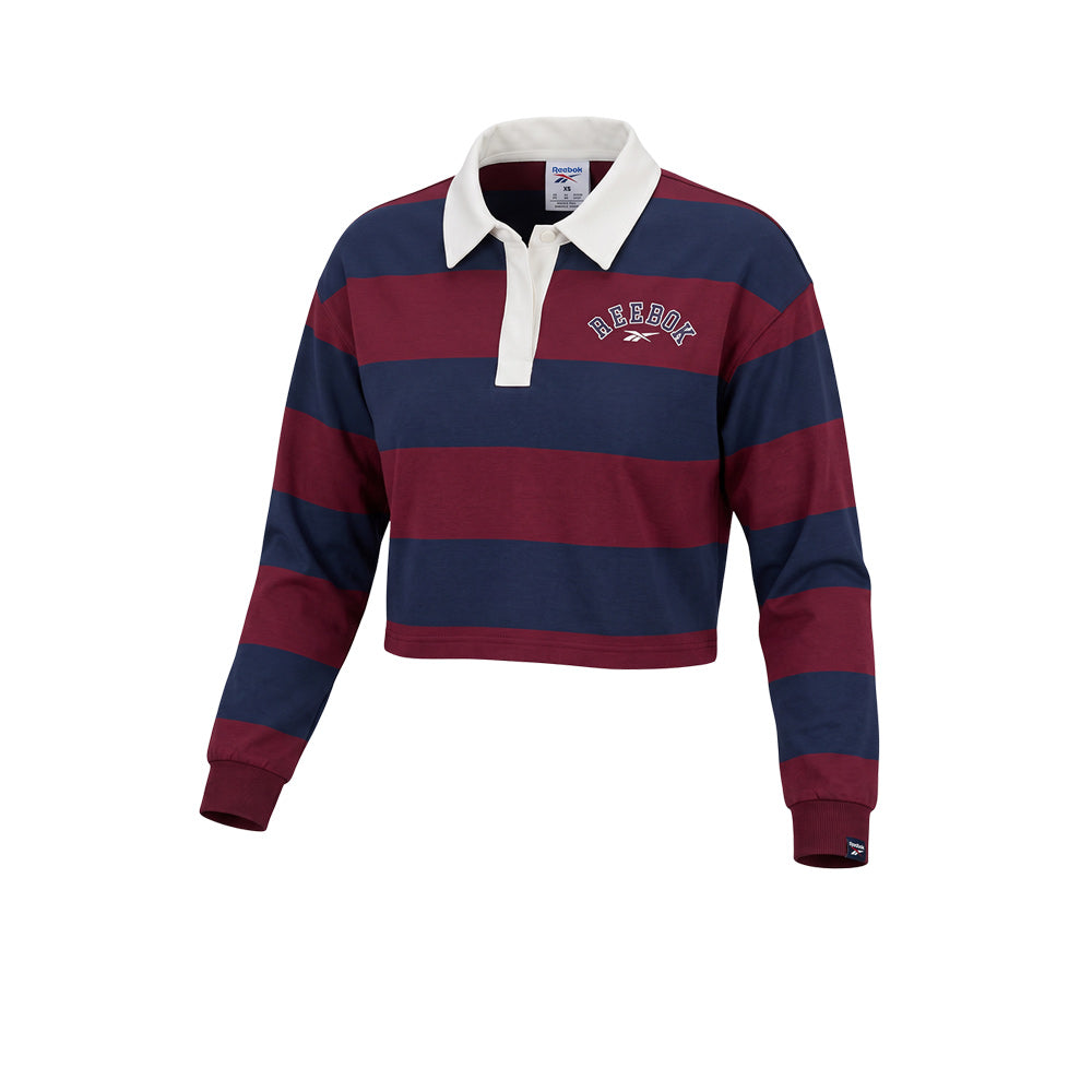 REEBOK Elevated Varsity Cropped Rugby Women's Lifestyle T-Shirt Supersports Thailand