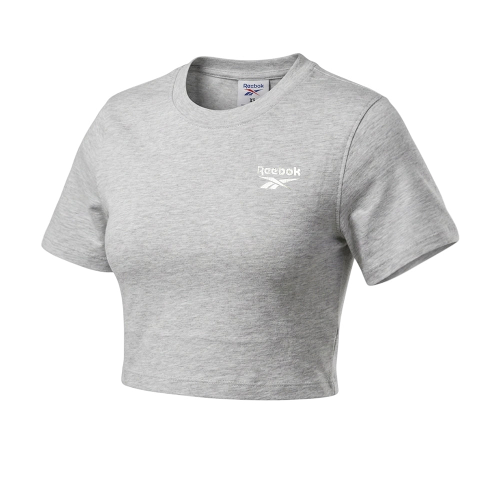 REEBOK Small Logo Cropped เสื้อยืดผู้หญิง Supersports Thailand