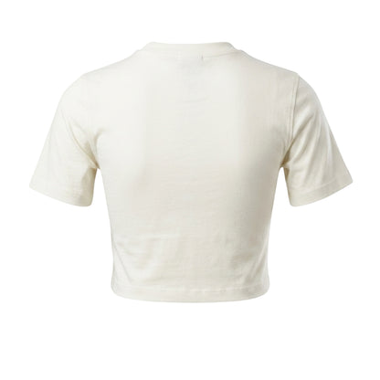 REEBOK Small Logo Cropped Women's T-Shirt