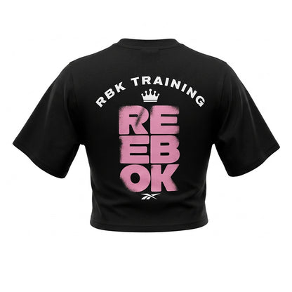 REEBOK Lux Batwing Graphic Women's Training T-Shirt