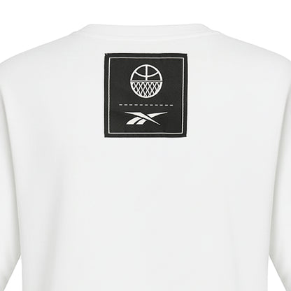 REEBOK ID Basketball Oversize Mesh Crop เสื้อออกกำลังกายผู้หญิง