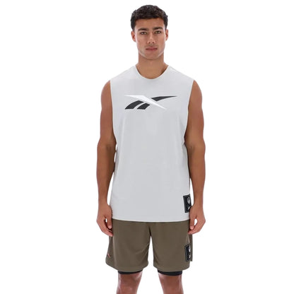 REEBOK ID Basketball Logo เสื้อกล้ามออกกำลังกายผู้ชาย