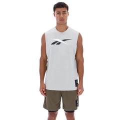 REEBOK ID Basketball Logo เสื้อกล้ามออกกำลังกายผู้ชาย