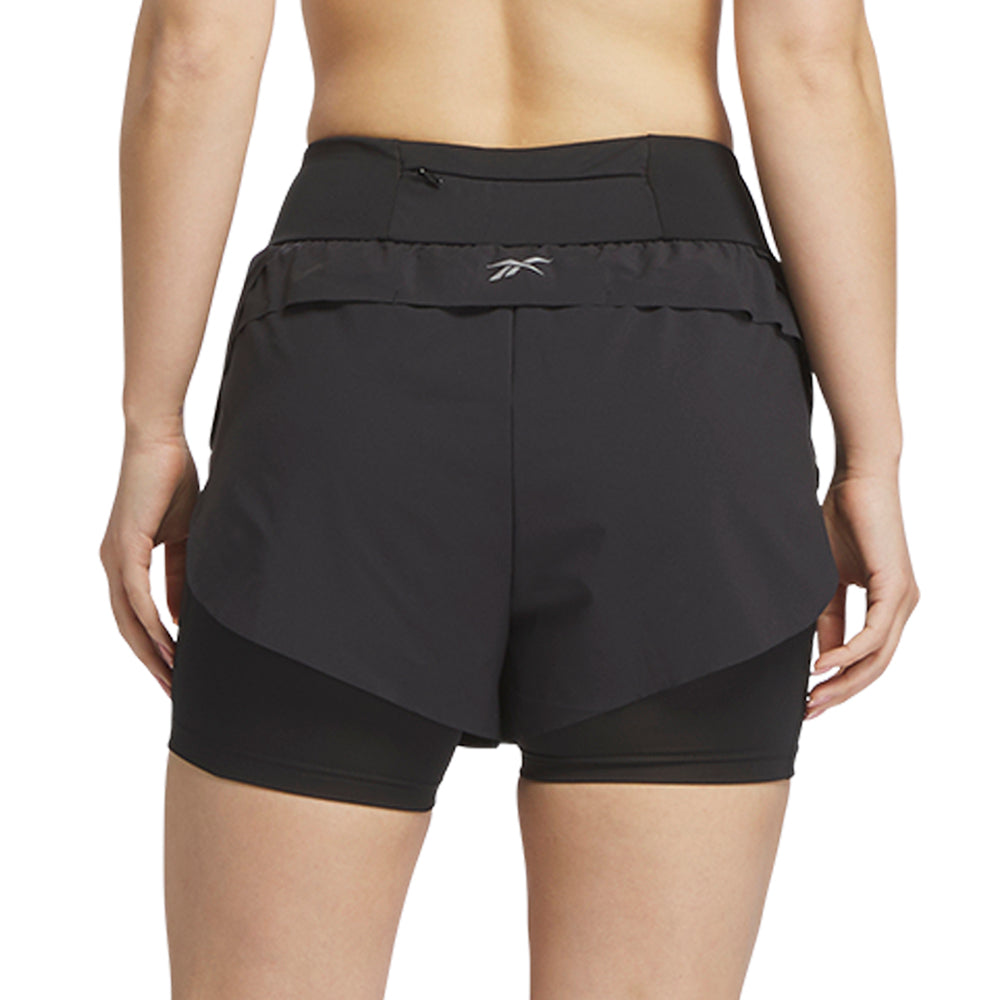 REEBOK Lux Metallic 2-in-1 Women's Running Shorts - Supersports Thailand Supersports Thailand