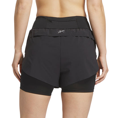 REEBOK Lux Metallic 2-in-1 Women's Running Shorts - Supersports Thailand