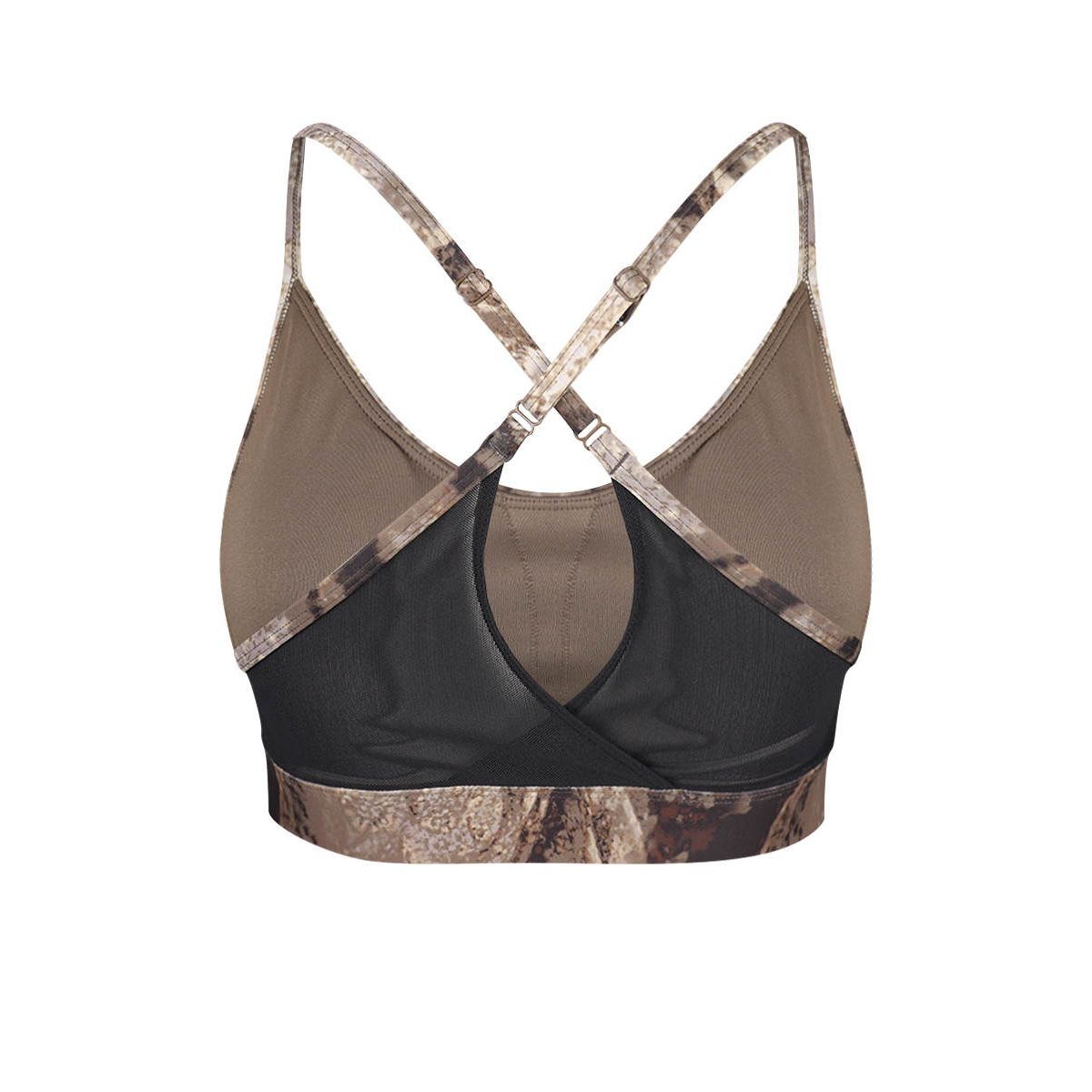 REEBOK Lux Strappy AOP Women's Sports Bra - Supersports Thailand