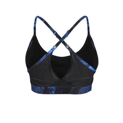 REEBOK Lux Strappy AOP Women's Sports Bra - Supersports Thailand