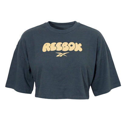REEBOK Crop Boxy เสื้อยืดผู้หญิง
