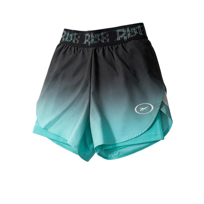 REEBOK Athlete Speed 2-in-1 Ombre Mid Rise 3" กางเกงออกกำลังกายขาสั้นผู้หญิง
