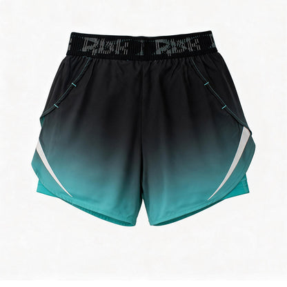 REEBOK Athlete Speed 2-in-1 Ombre Mid Rise 3" กางเกงออกกำลังกายขาสั้นผู้หญิง