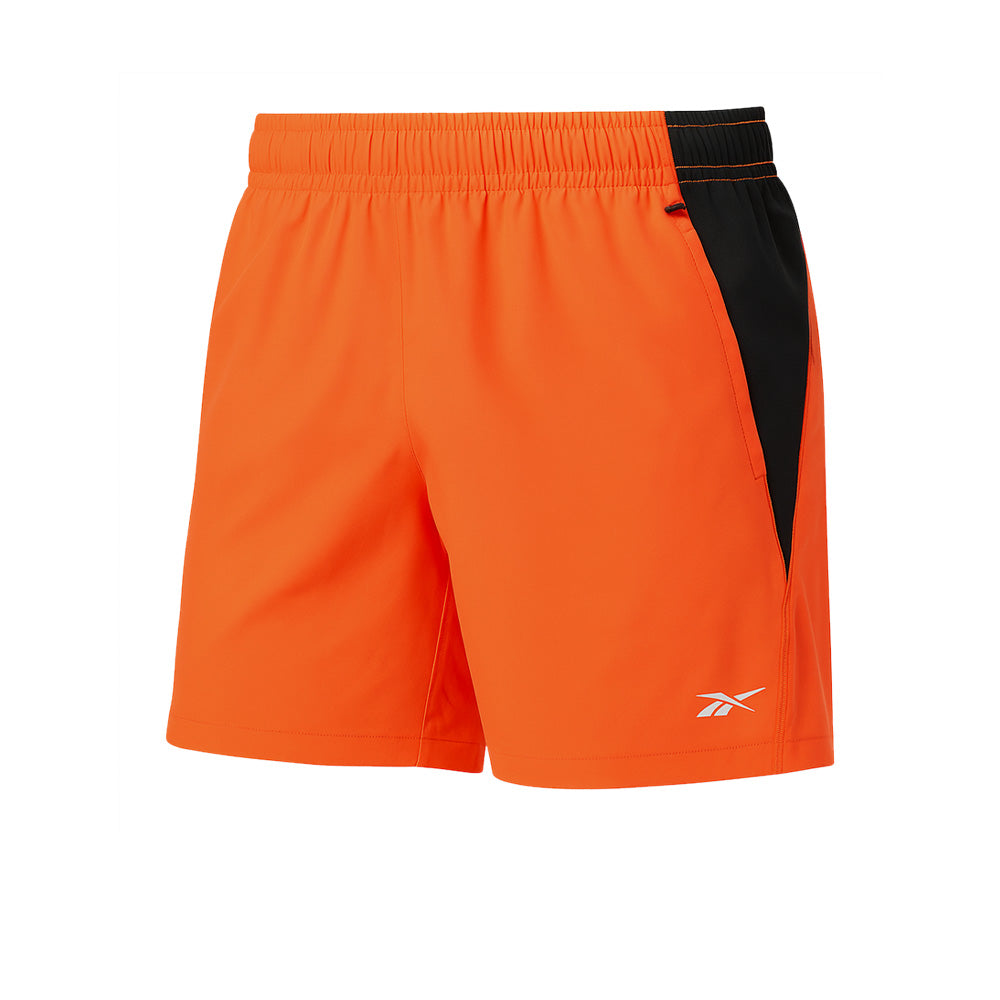 REEBOK Orange กางเกงวิ่งขาสั้นผู้ชาย
