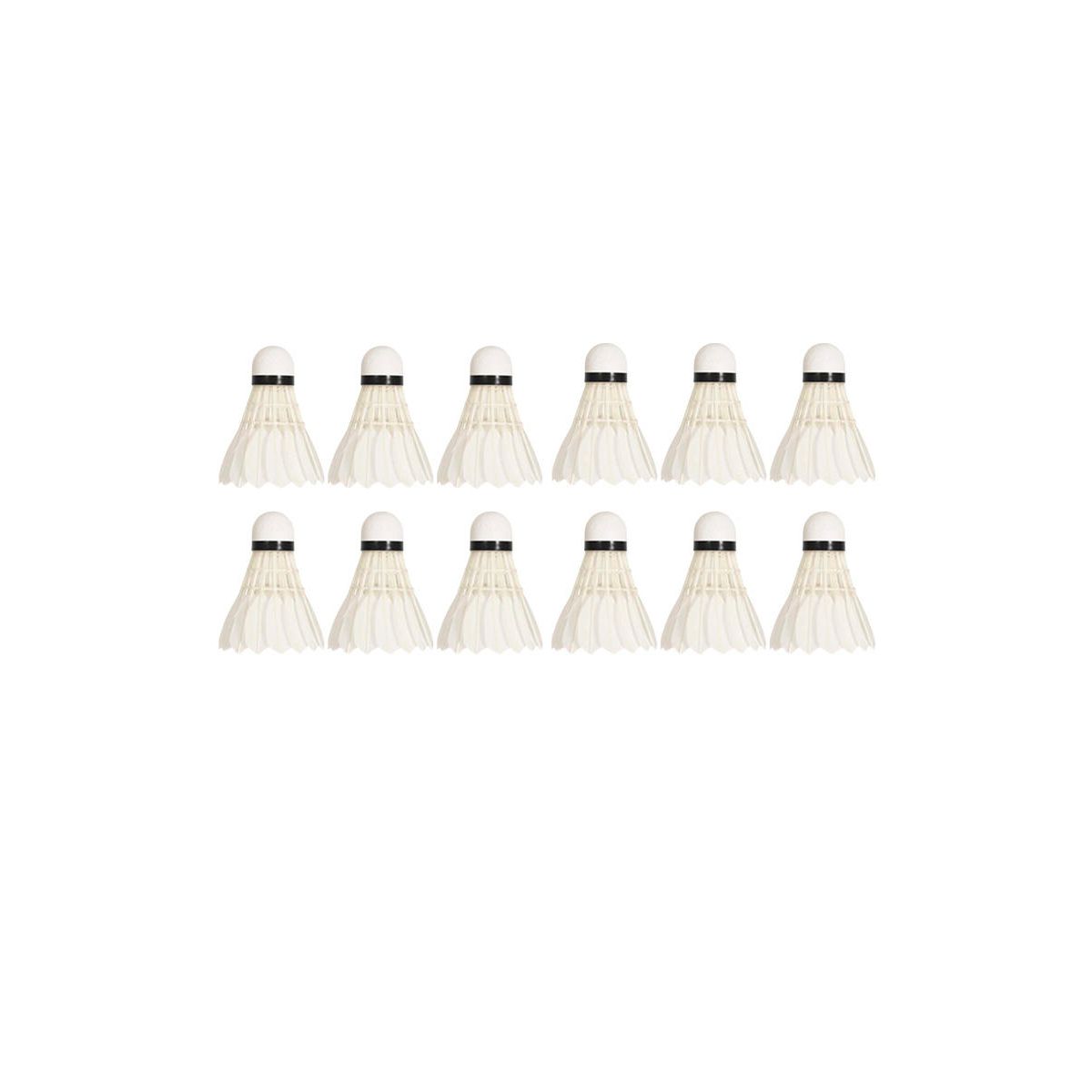 S SPORTS Feather 12 ลูกแบดมินตัน (แพ็ค 12 ลูก)