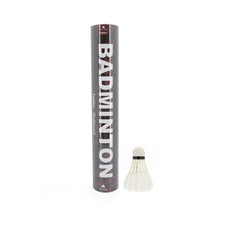 S SPORTS White Shuttlecock (12 pieces)