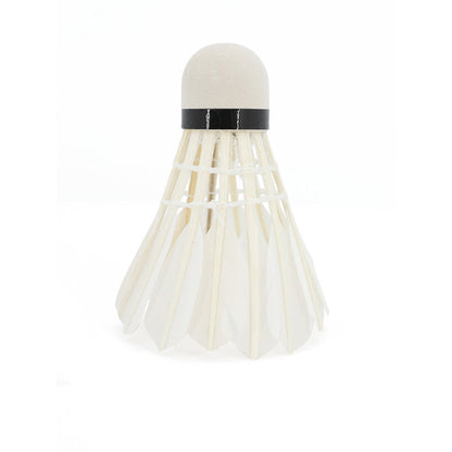 S SPORTS White Shuttlecock (12 pieces)