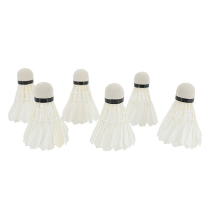 S SPORTS White ลูกแบดมินตัน (แพ็ค 6 ลูก)