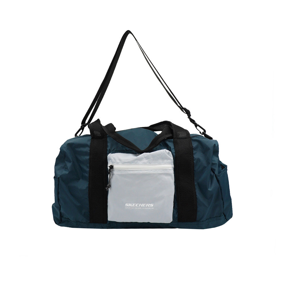SKECHERS Blue Unisex Duffle Bag - Supersports Thailand Supersports Thailand