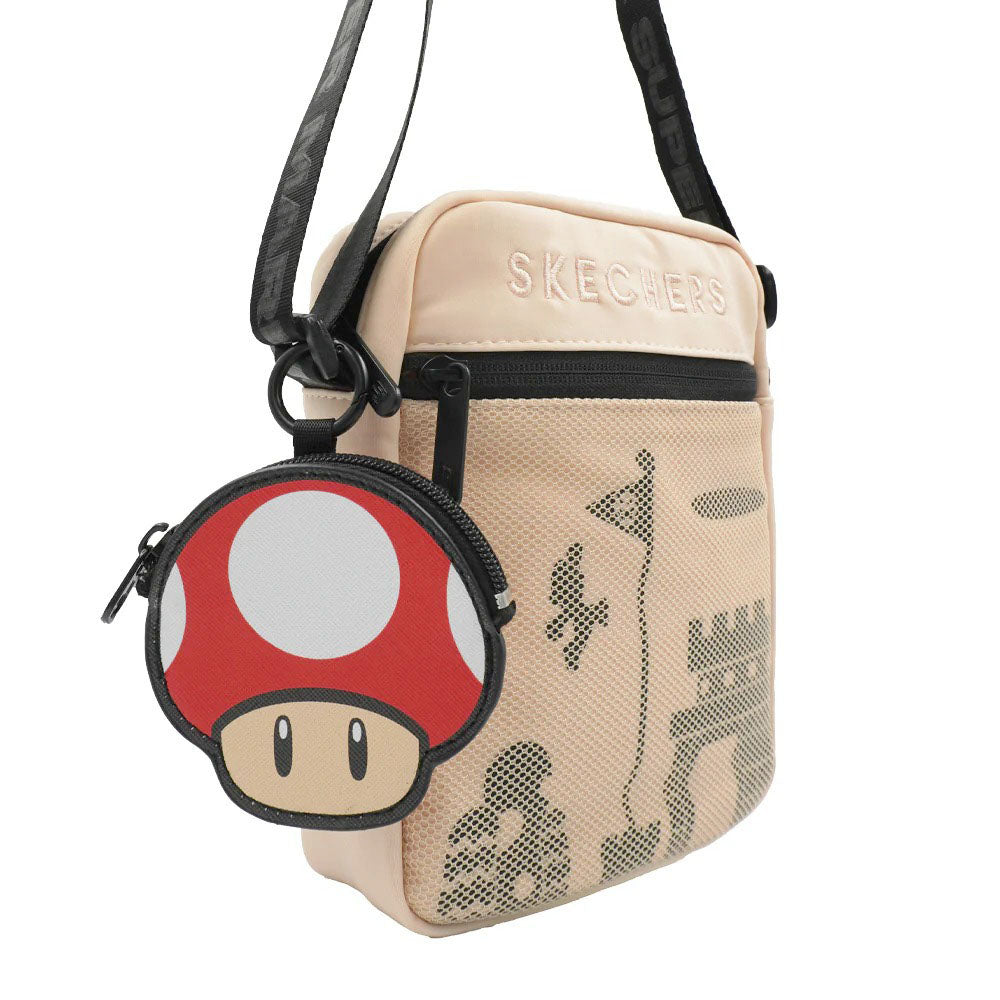 SKECHERS Nintendo Super Mario Mini Unisex Crossbody Bag - Supersports Thailand Supersports Thailand