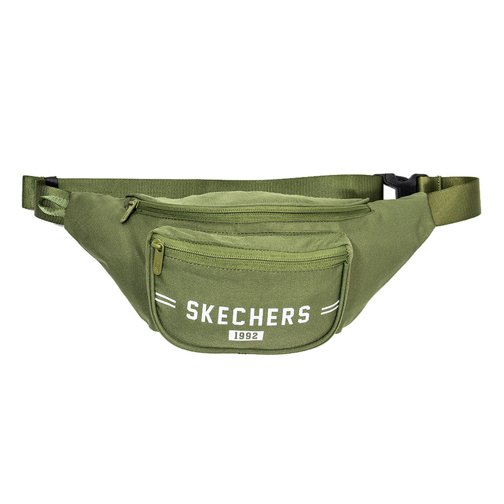 SKECHERS Green Unisex Waist Bag - Supersports Thailand Supersports Thailand
