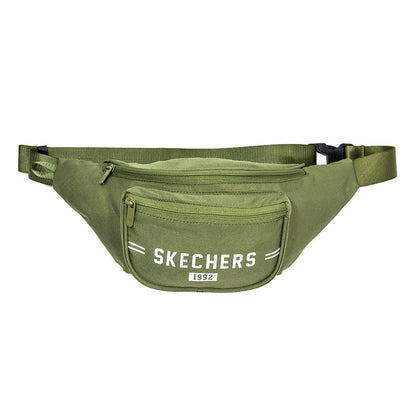SKECHERS Green Unisex Waist Bag - Supersports Thailand
