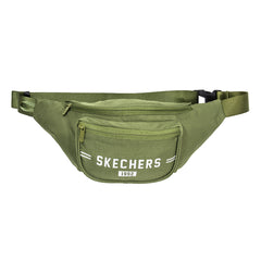 SKECHERS Green Unisex Waist Bag - Supersports Thailand