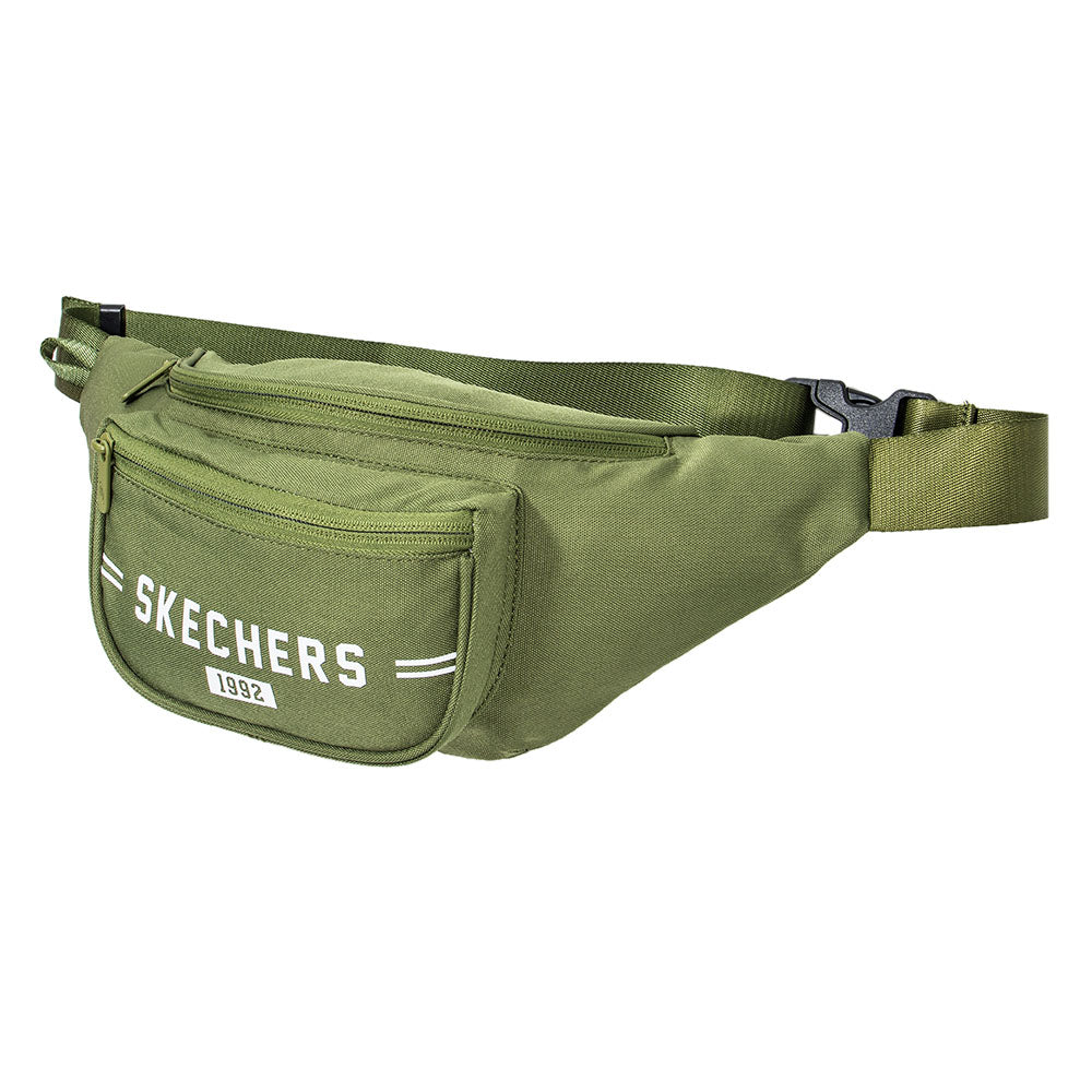 SKECHERS Green Unisex Waist Bag - Supersports Thailand Supersports Thailand